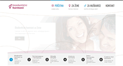 Desktop Screenshot of hormoni.info